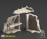 Kalthan Logistic Hub - KalthanK Corner Ruins 3D-printed model